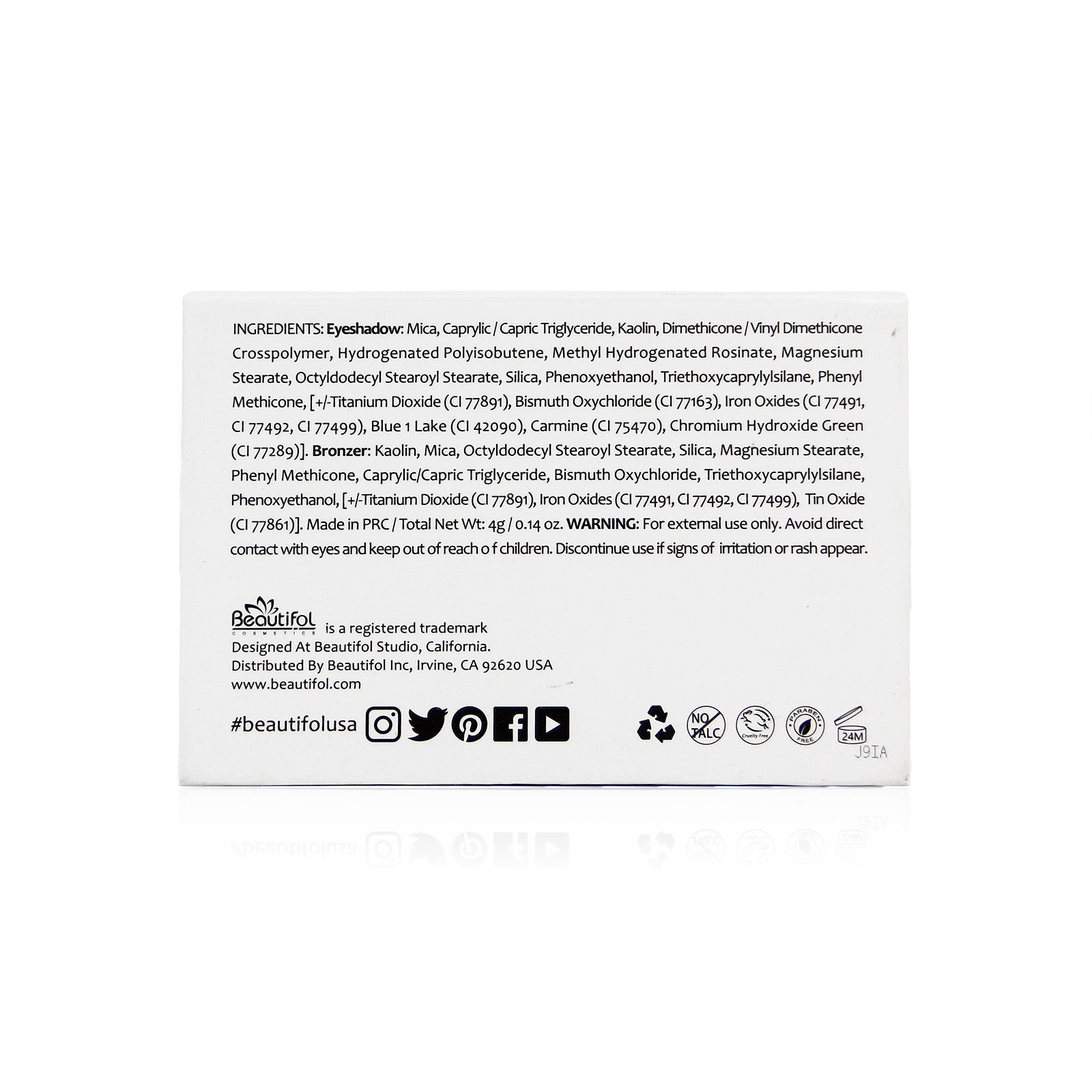 FOUR SEASONS EYE / FACE MINI PALETTE - WINTER