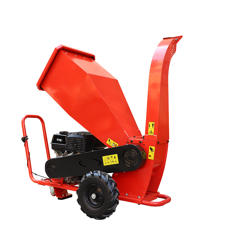 Gasoline Wood Chipper Garden Waste Branch Shredder Machine
