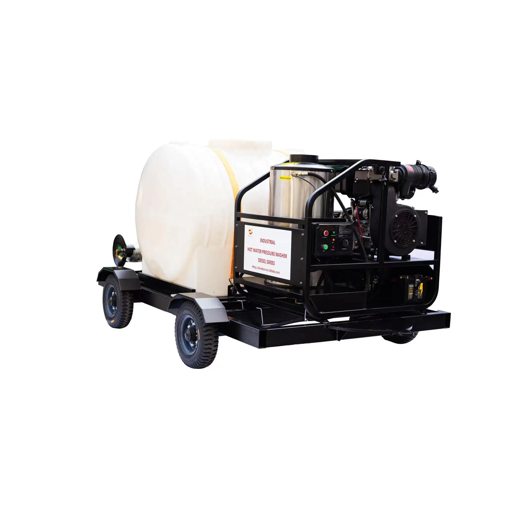 ​Industrial High Pressure Washer 250Bar Gasoline Power Washer for Cleaning