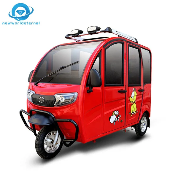 Versatile Electric Tricycle 800W 1000W Tough Innovative Adult Commercial 30
