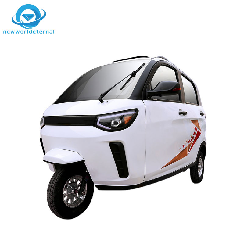 Long Range Compact Electric Tricycle 48V800W Tough Innovative Adult Commercial 34