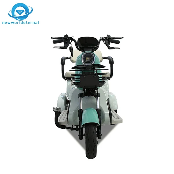 T114  Passenger Export Electric Tricycle Small Size Three-wheeler Motorcycle Trike Overseas Warehouse Three-wheeler Motor Cycle