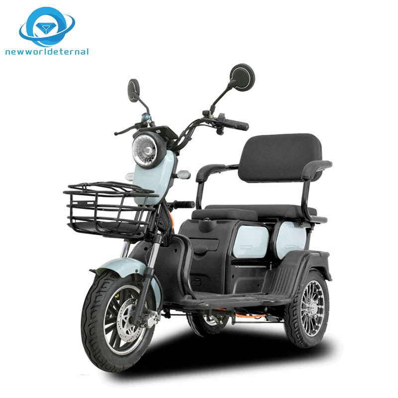 T227  Passenger&cargo Export Electric Tricycle Three-wheeler Motorcycle Trike Overseas Warehouse Farm