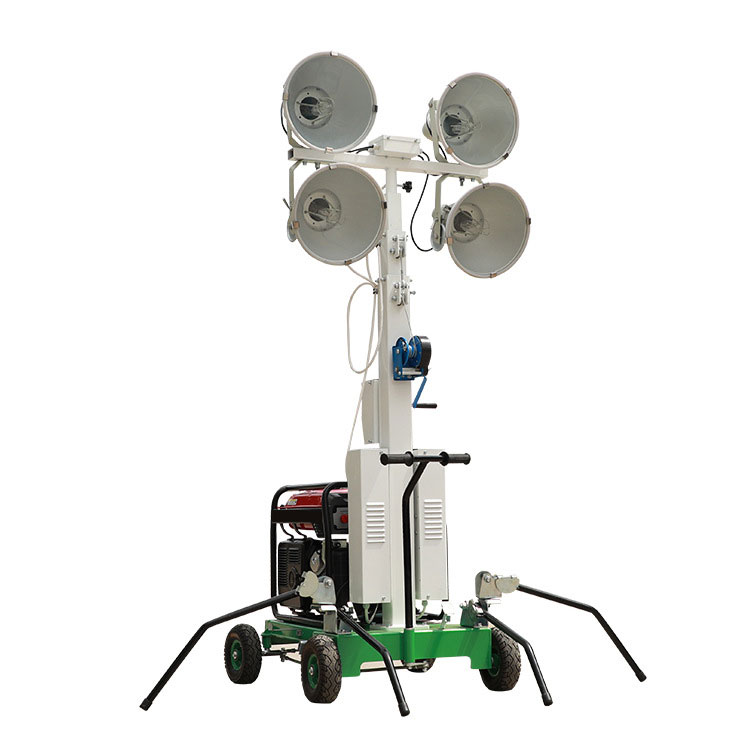 High-Intensity Lighthouse Best Price Solar Powered Light Tower China Manufacturer of Mobile Road Construction