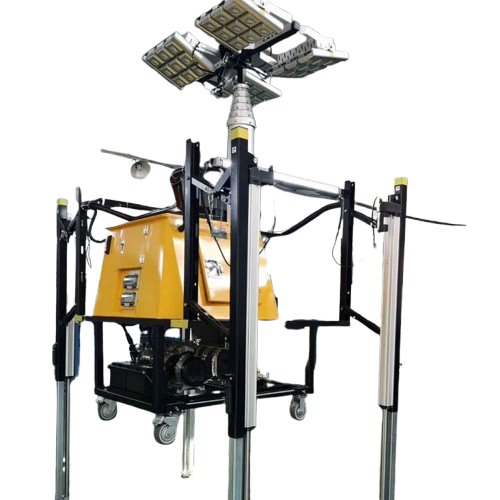 4*1000W High Brightness Lighting Tower Road Construction Lighting Supplier Manufacturer