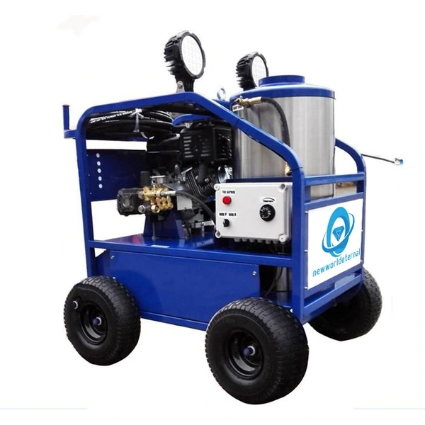 Gasoline Hot Water High Pressure Washers 4000PsI 270bar high pressure cleaner  Car wash shop