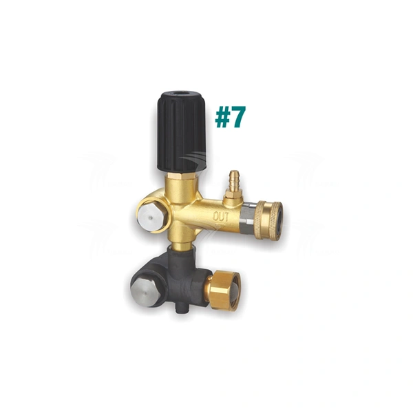 Bolt-on Trap type Internal Bypass Pressure Regulator/Unloader