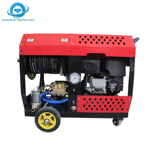 Sewer Cleaning Industrial Grade High Flow Sewer Drainage Pipe High Pressure Cleaning Machine Rust Removal
