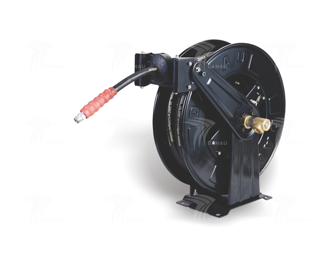 Self Rewind High Pressure Hose Reel  applicated  high pressure washer washing machine  withhigh pressure hose spray water nozzle