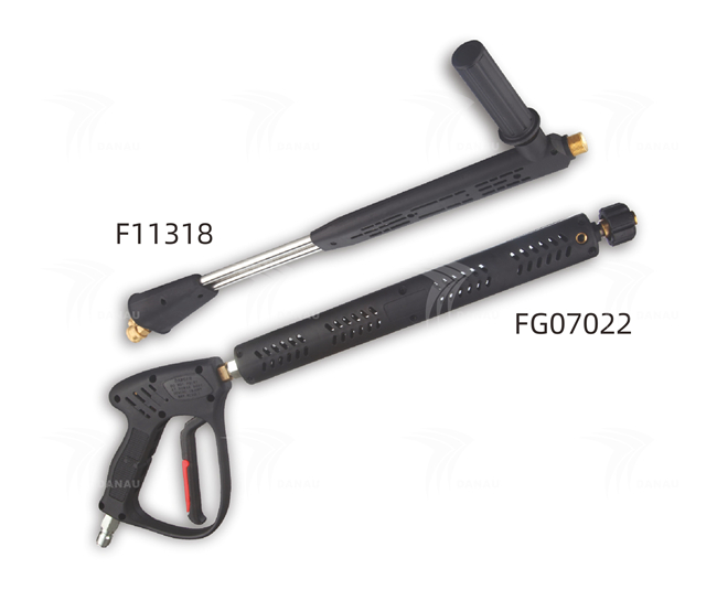 5000psi Hot Water Dual Lance High Pressure Gun Assy applicated  high pressure washer washing machine  withhigh pressure hose spray water nozzle