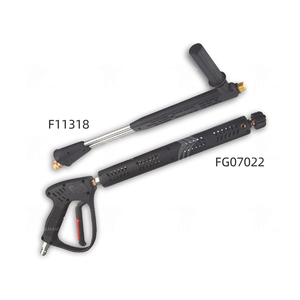 5000psi Hot Water Dual Lance High Pressure Gun Assy applicated  high pressure washer washing machine  withhigh pressure hose spray water nozzle