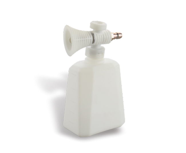 0.5L Easy Foam Generator applicated  high pressure washer washing machine  withhigh pressure hose spray water nozzle