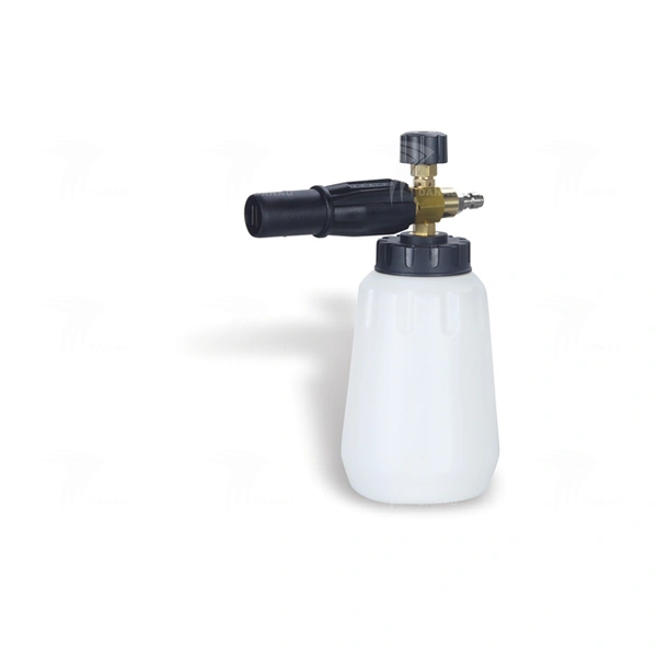 1L Large Cap Foam Generator applicated  high pressure washer washing machine  withhigh pressure hose spray water nozzle