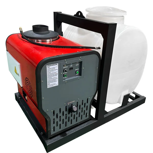 Electric Hot Water Pressure Washer 5.5kw with Temperature Control Panel Cleaner，Industrial Heated Pressure Washer