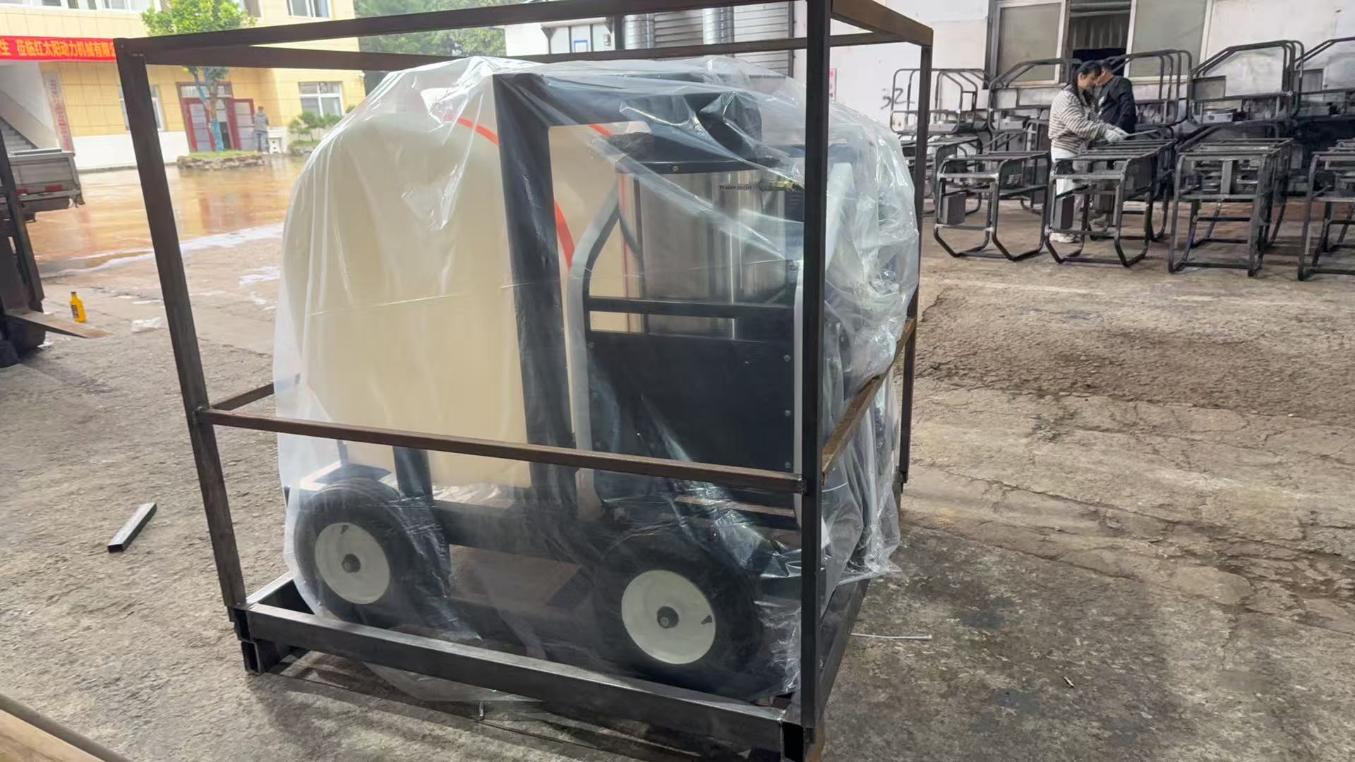 4000PSI 4GPM with Water Tank Trailer Portable