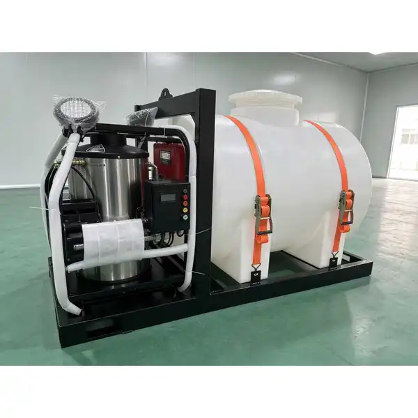 4000PSI Diesel Hot Water Pressure Washer with Water Tank for Oil Grease Cleaner