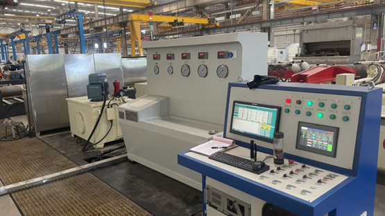 Pressure test bench