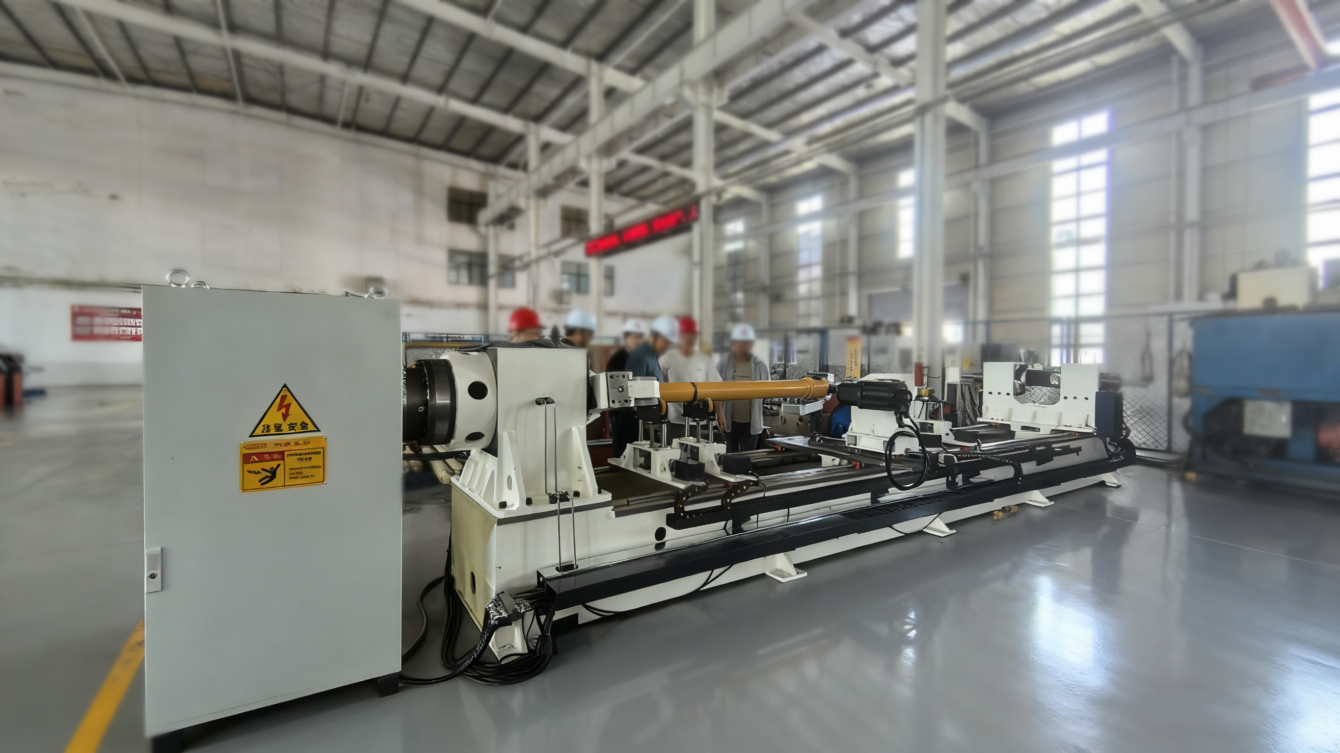 Short cylinder disassembly machine