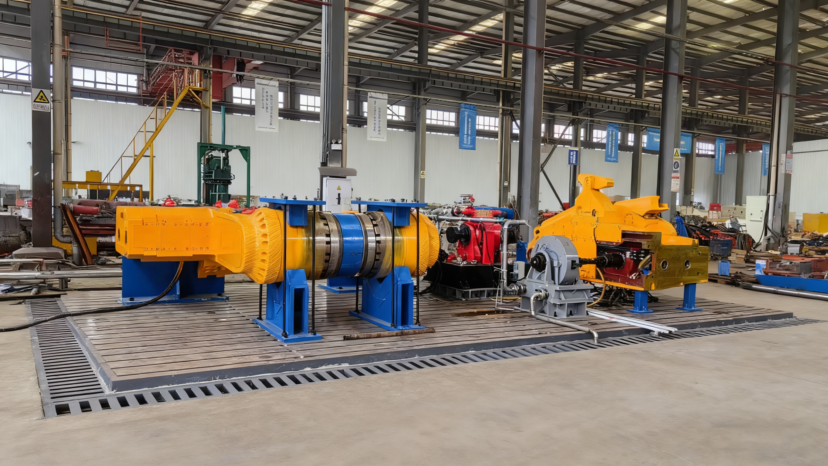 Mechanical transmission device loading test bench