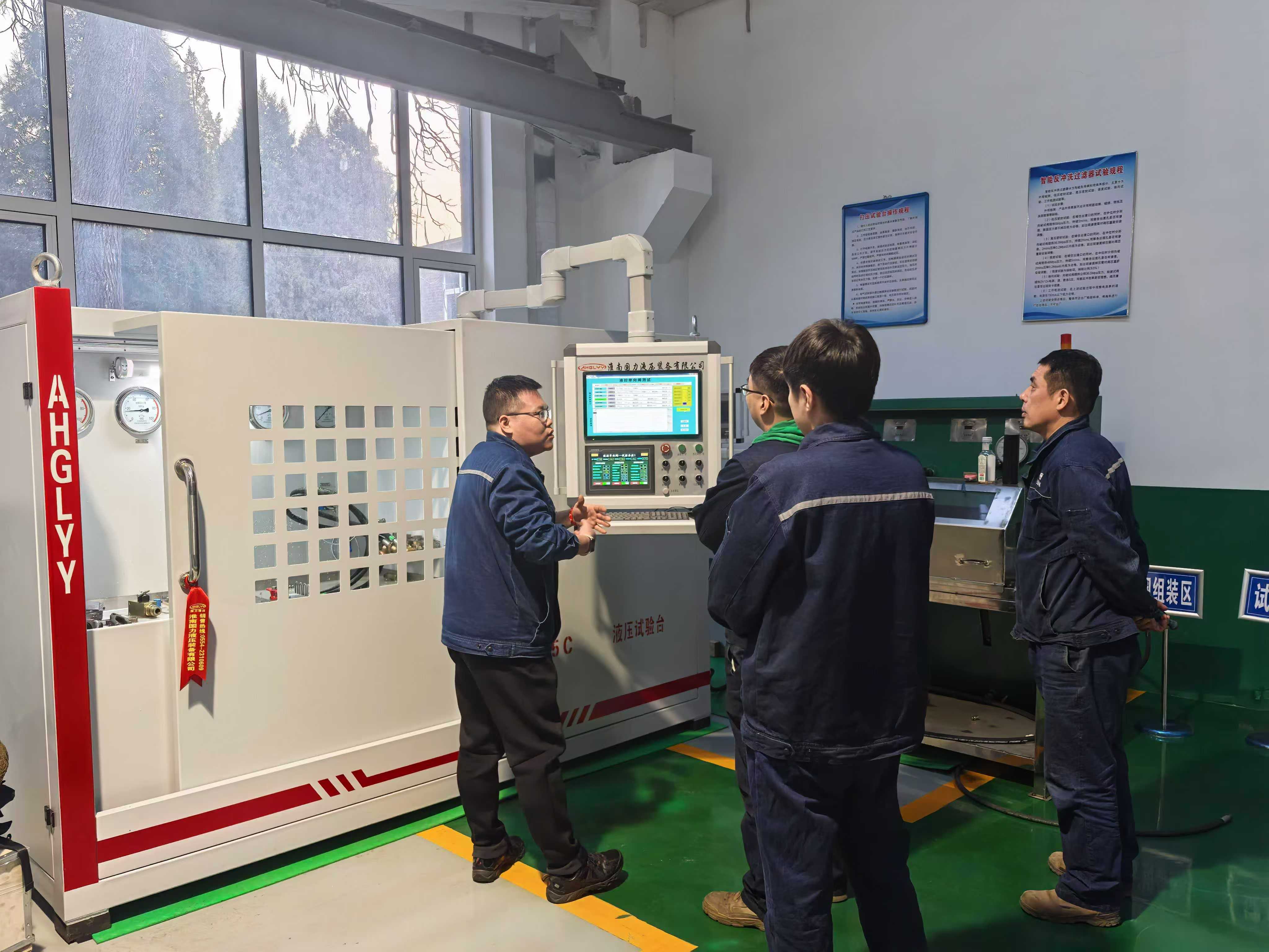 Mining comprehensive hydraulic valve column test bench