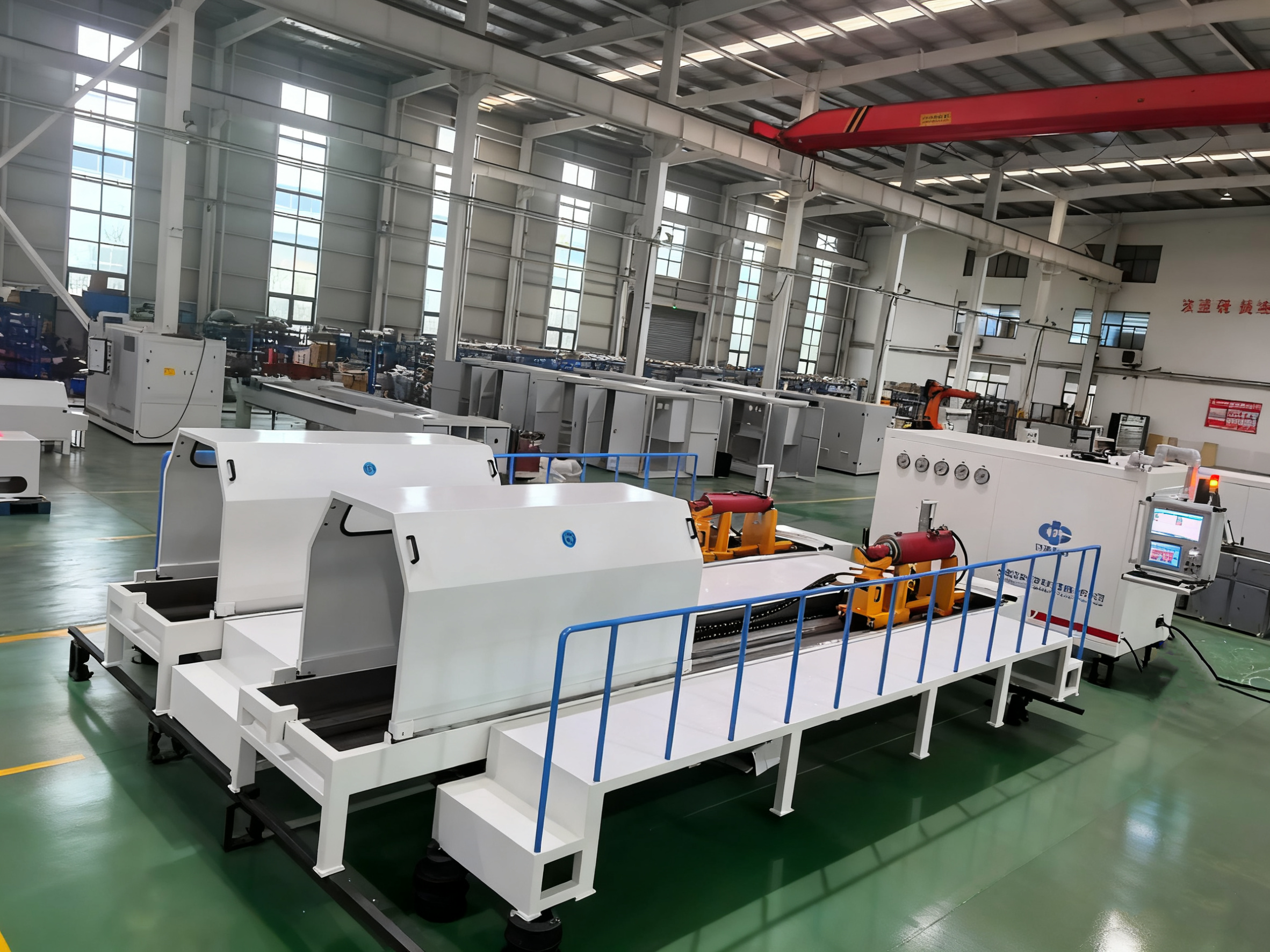 Column 2-position fully automatic test bench