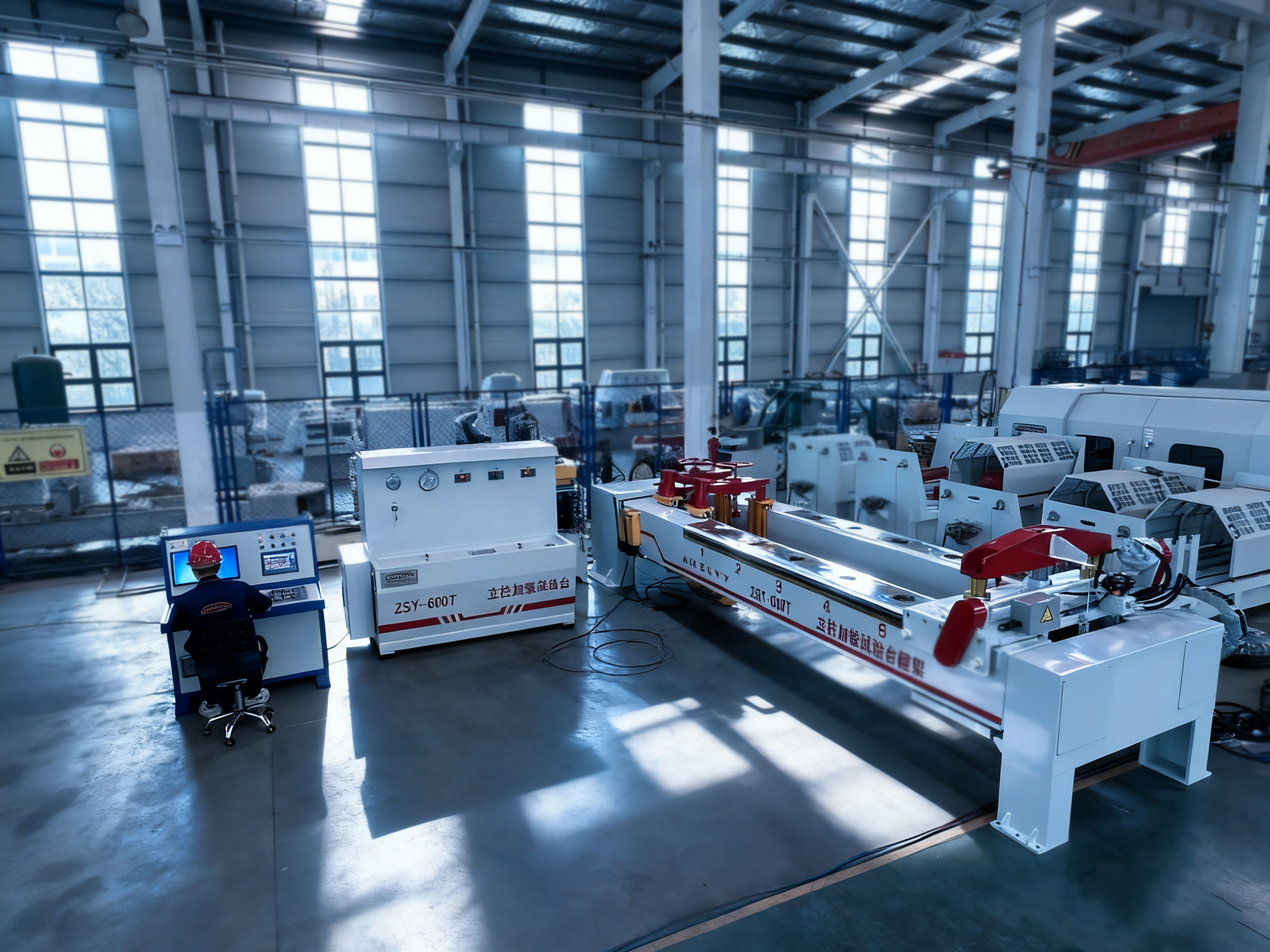 Column jack swing disassembly machine