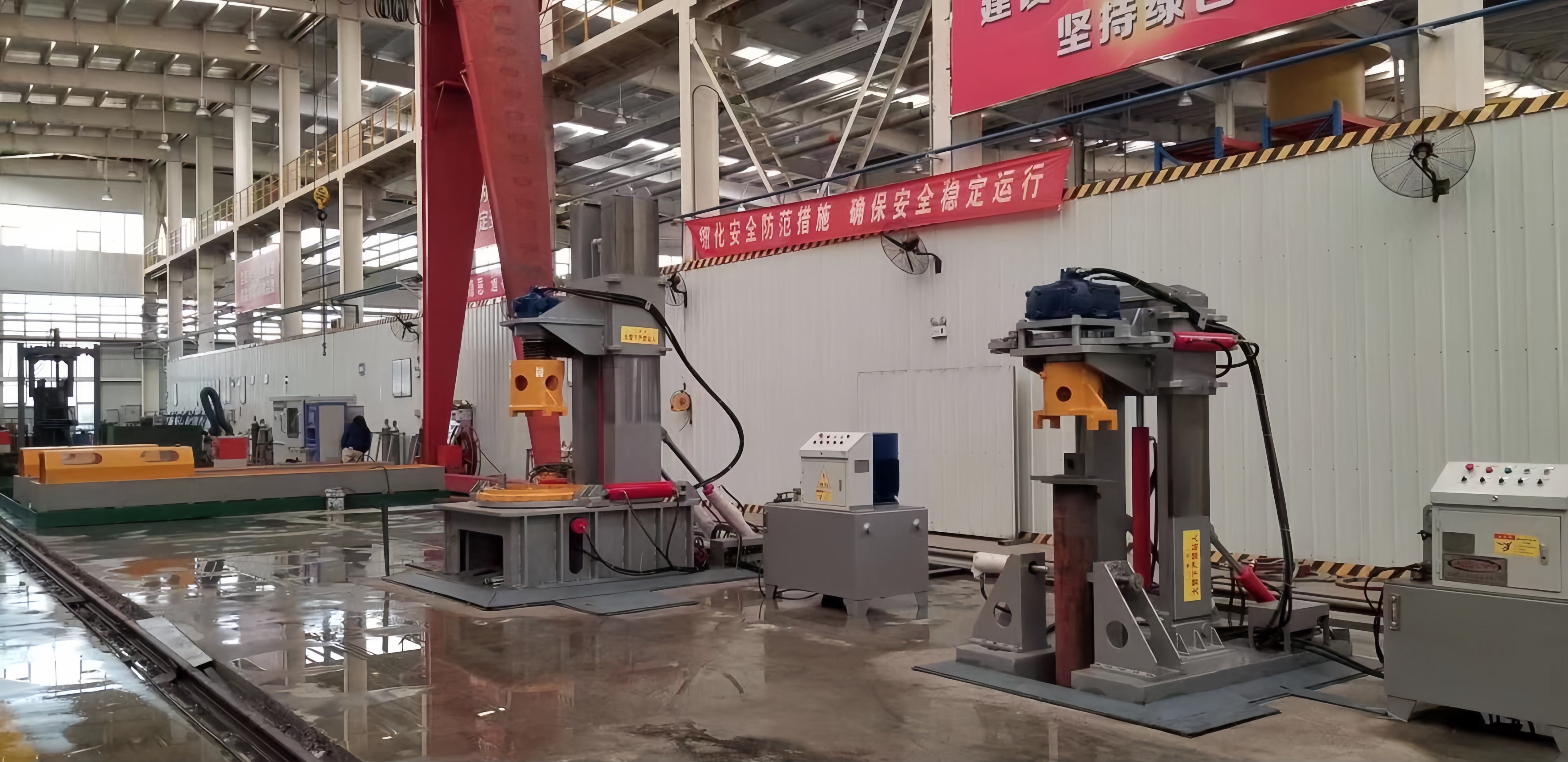 Jack floor standing dismantling machine