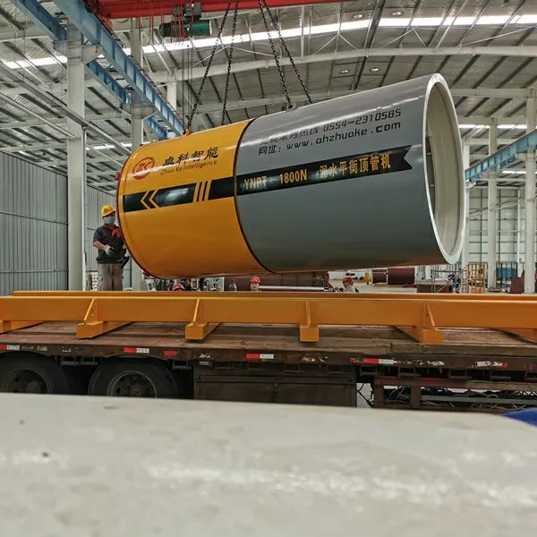 secondary crushing pipe Jacking machine