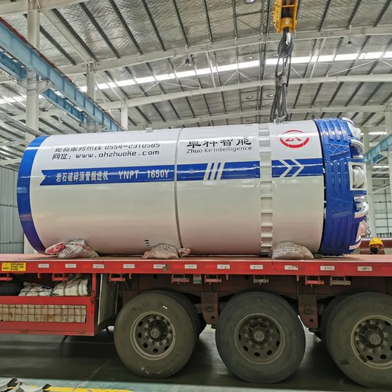 secondary crushing pipe Jacking machine