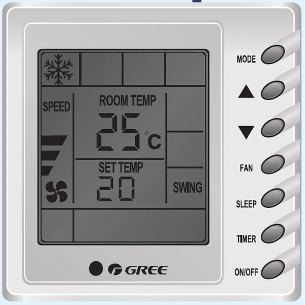 Gree VRF ducted inoor unit wired controller 30296014 Z60351F ZX63_FB