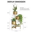 Metal Plant Stand aisundy