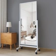 Large Standing Mirror Tilting Mirror Swivel Mirror on wheels