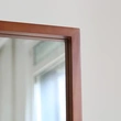 Swivel Adjustable Full Length Mirror on Wheels, 