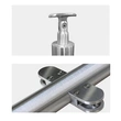 Glass Railing Round Stainless Steel 330 Heavy Duty Post