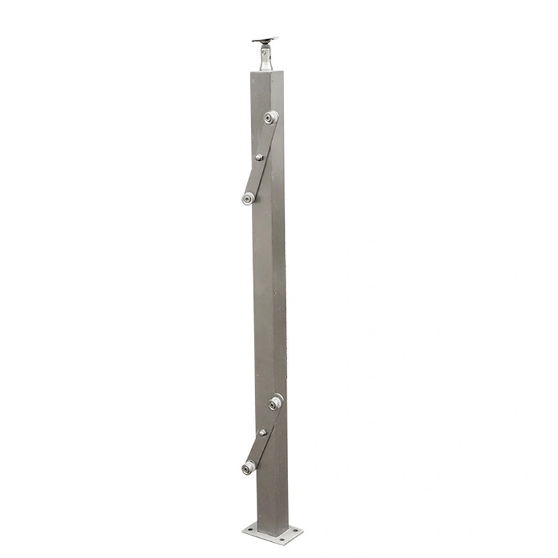Stainless Steel  Glass Railing Stand  Column