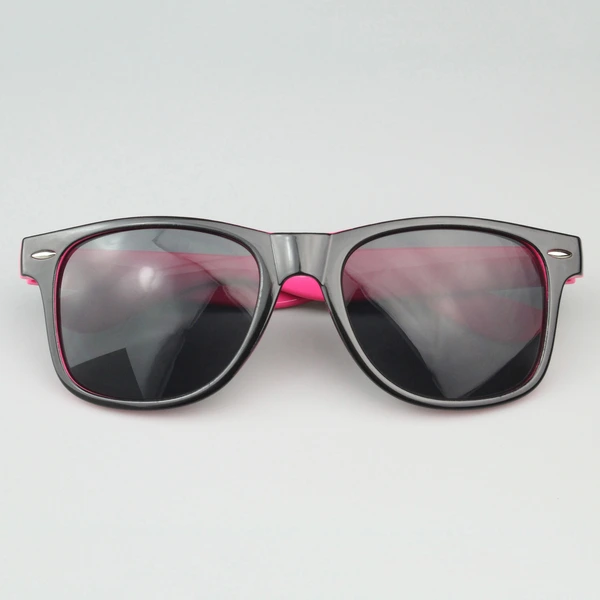 Mprinted Two Tone Sunglasses Pink With Bblack Frame