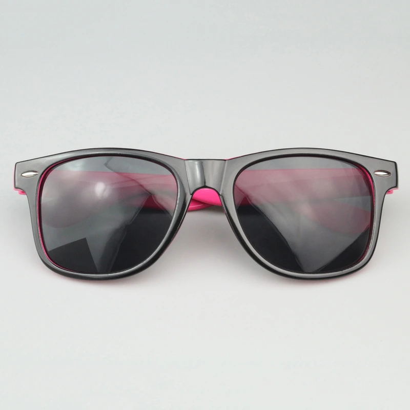 Mprinted Two Tone Sunglasses Pink With Bblack Frame