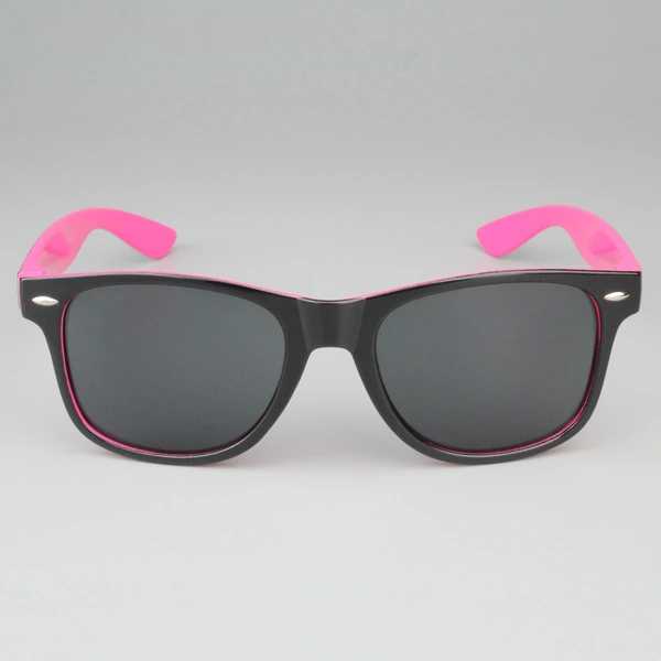 Mprinted Two Tone Sunglasses Pink With Bblack Frame