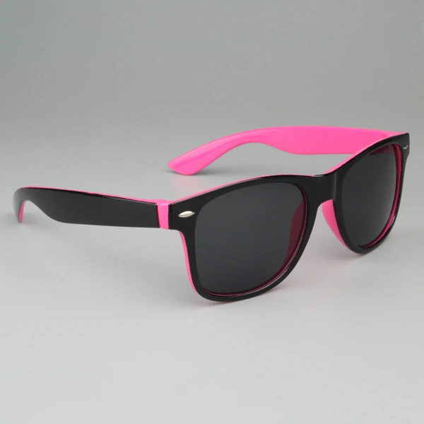 Mprinted Two Tone Sunglasses Pink With Bblack Frame