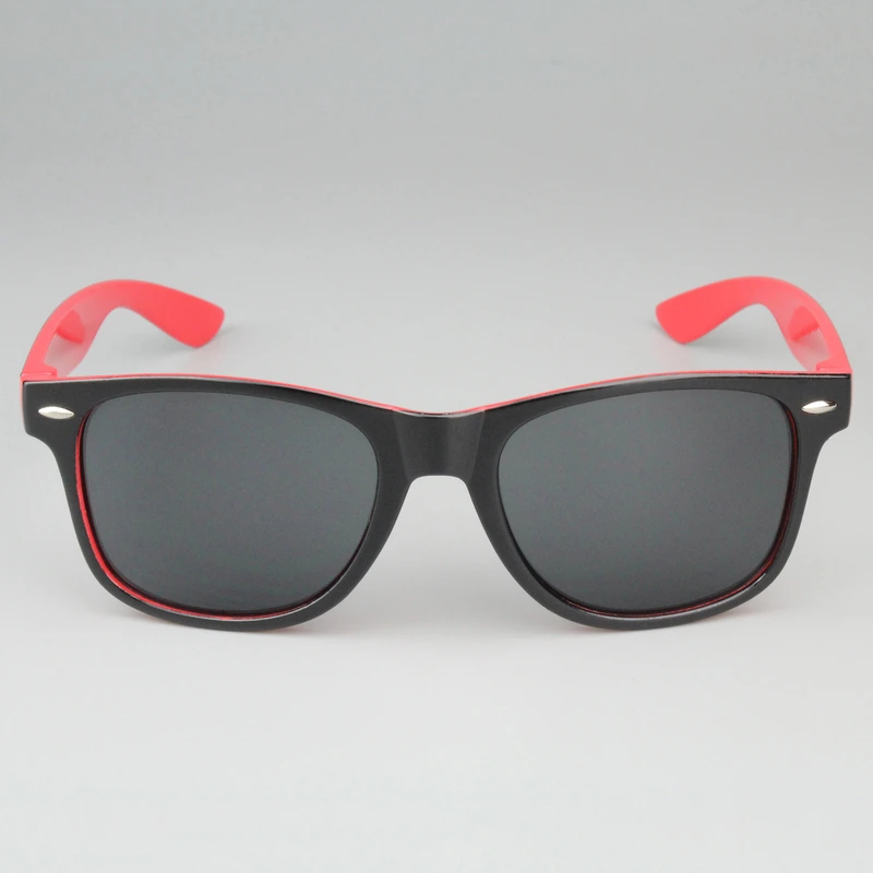 Mprinted Two Tone Sunglasses Red With Bblack Frame