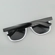 Personalized Two Tone Sunglasses -White And Black 