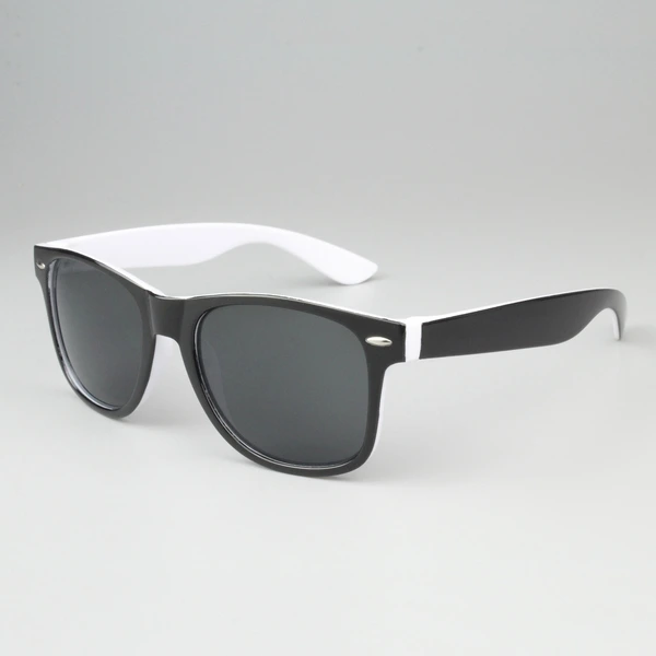 Personalized Two Tone Sunglasses -White And Black 