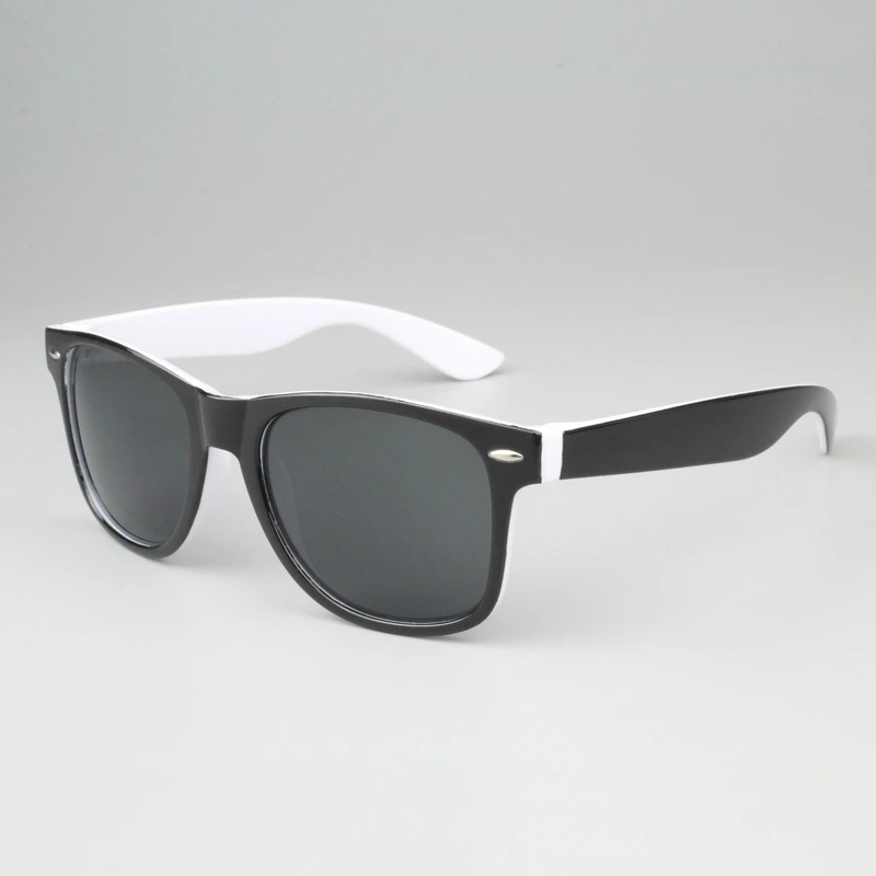 Personalized Two Tone Sunglasses -White And Black 