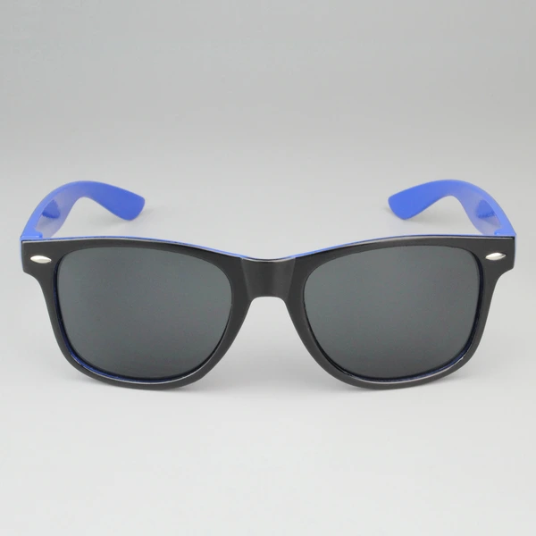 Personalized Two Tone Sunglasses -Dark Blue And Black 