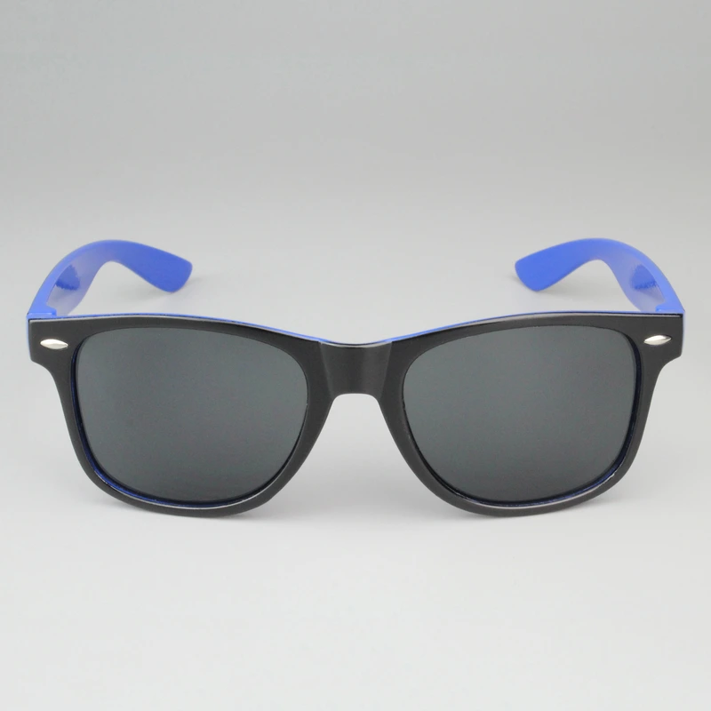 Personalized Two Tone Sunglasses -Dark Blue And Black 