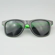 Personalized Two Tone Sunglasses -Green And Black 