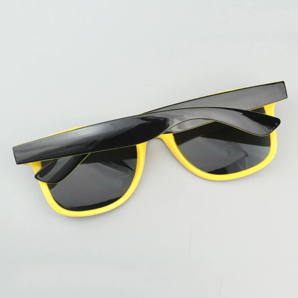 Personalized Two Tone Sunglasses -Yellow And Black 