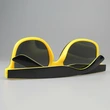 Personalized Two Tone Sunglasses -Yellow And Black 