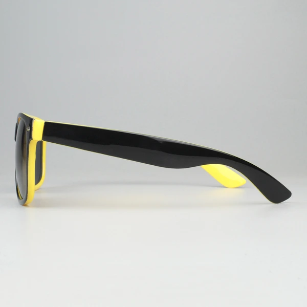 Personalized Two Tone Sunglasses -Yellow And Black 