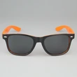 Personalized Two Tone Sunglasses -Orange And Black 